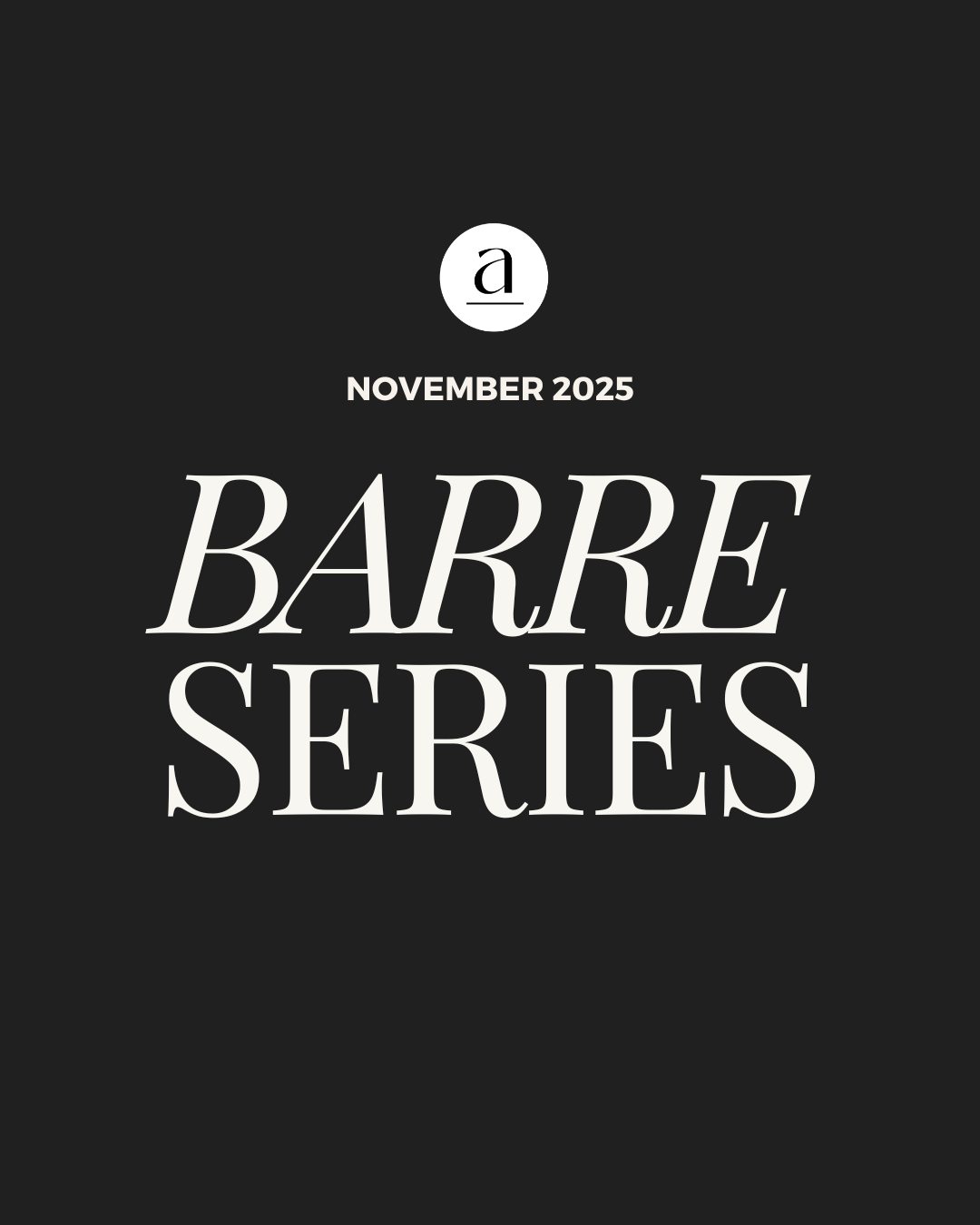 November 4-Week Barre Series